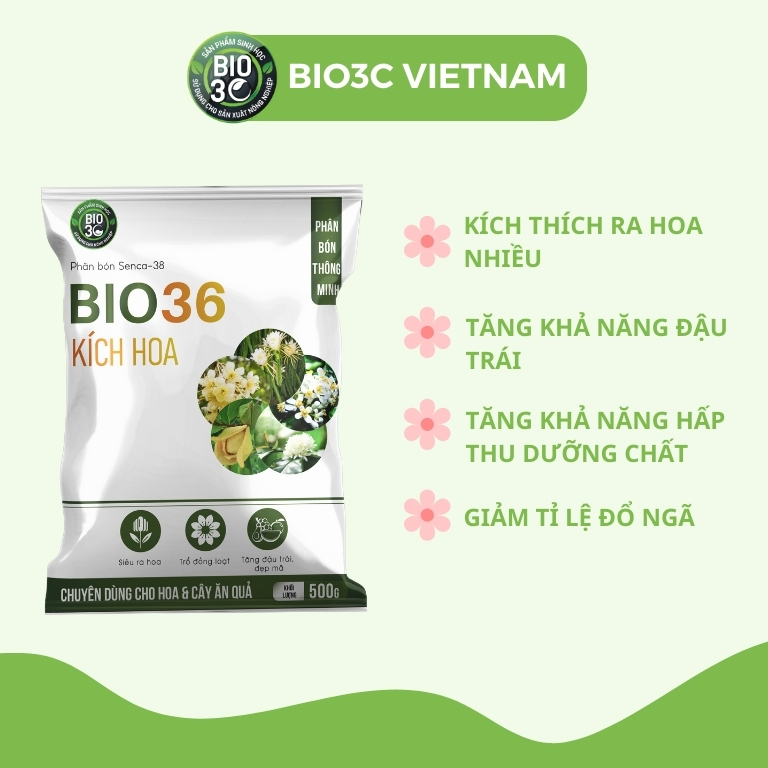 BIO 36 kích hoa, kích nụ